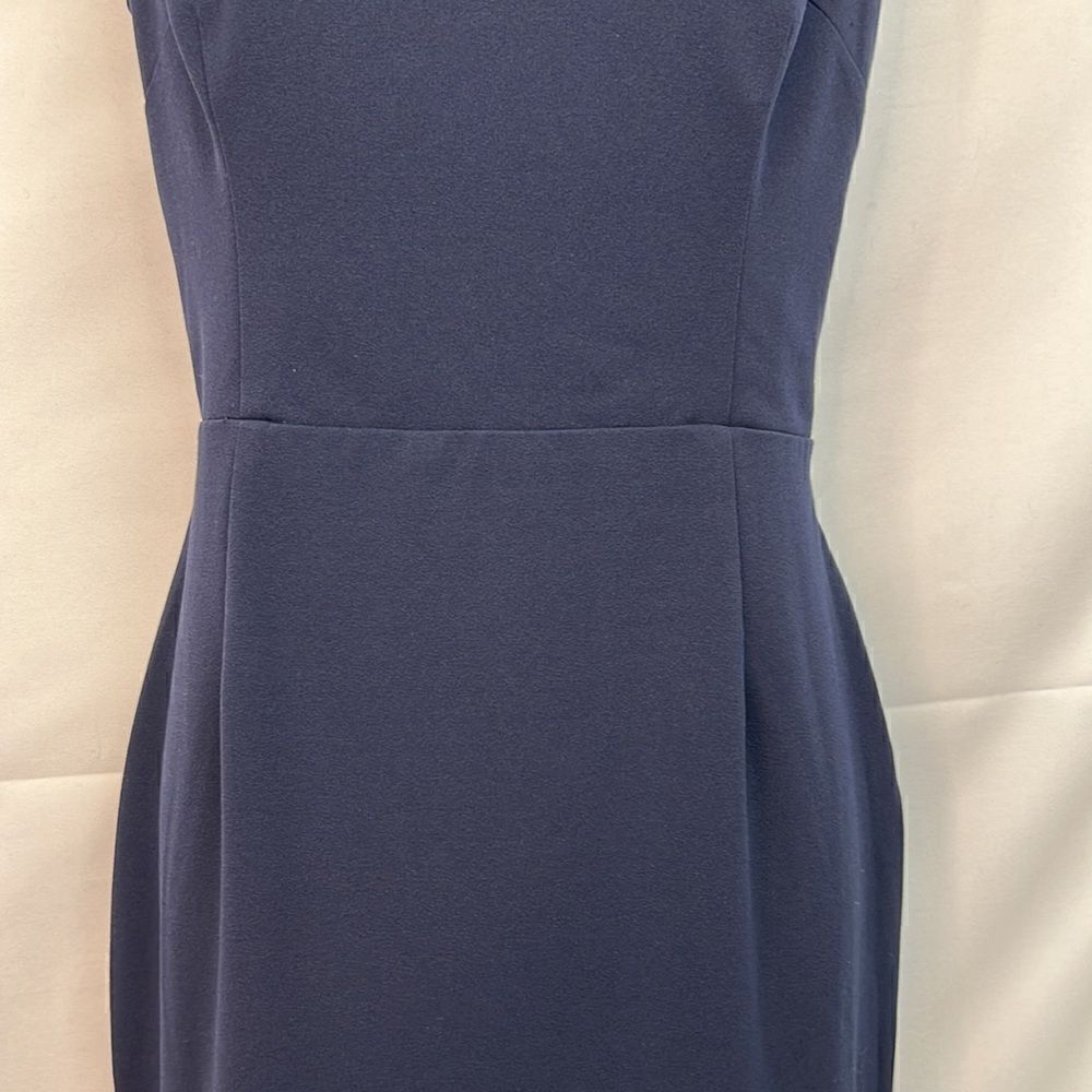 Katie May Legacy gown Navy blue cut out on back E UC size 16 - Picture 5 of 16